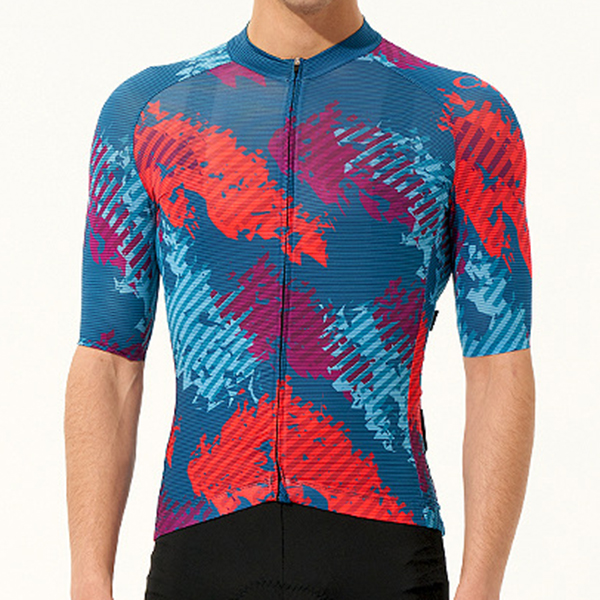 Men's Full Zip Cycling SS Jersey 